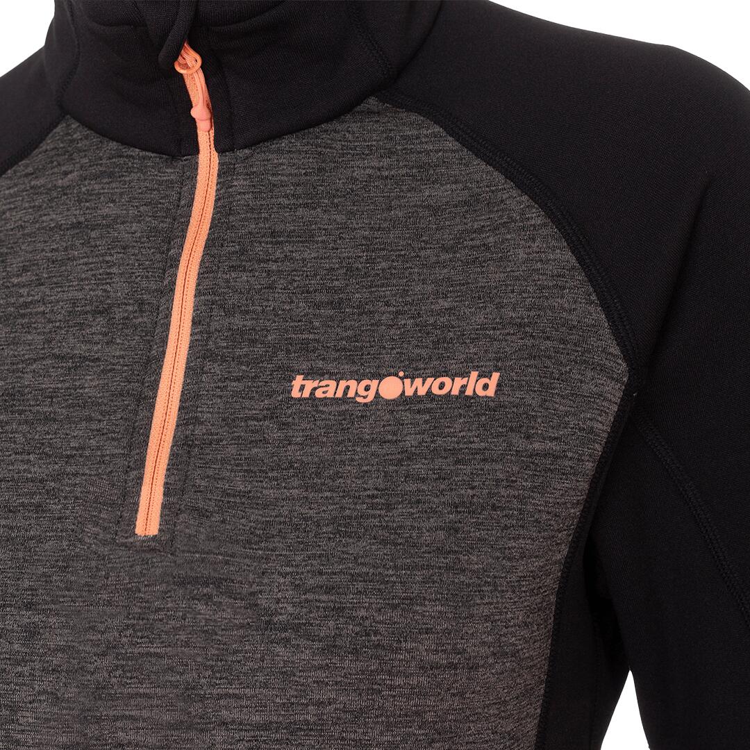 Jersey para Mujer Trangoworld Palieres Negro/Gris 2/6