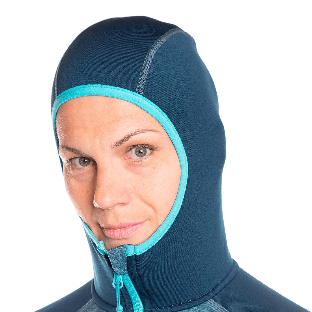 Forro polar para Mujer Trangoworld Asiego vd Azul/Azul/Gris 7/7