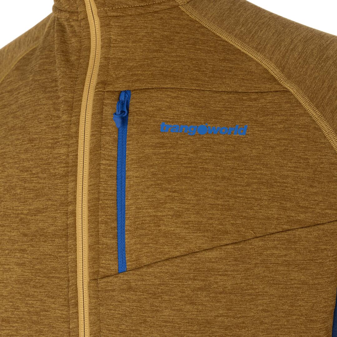 Forro polar para Hombre Trangoworld Calabre Amarillo/Azul/Gris 2/7
