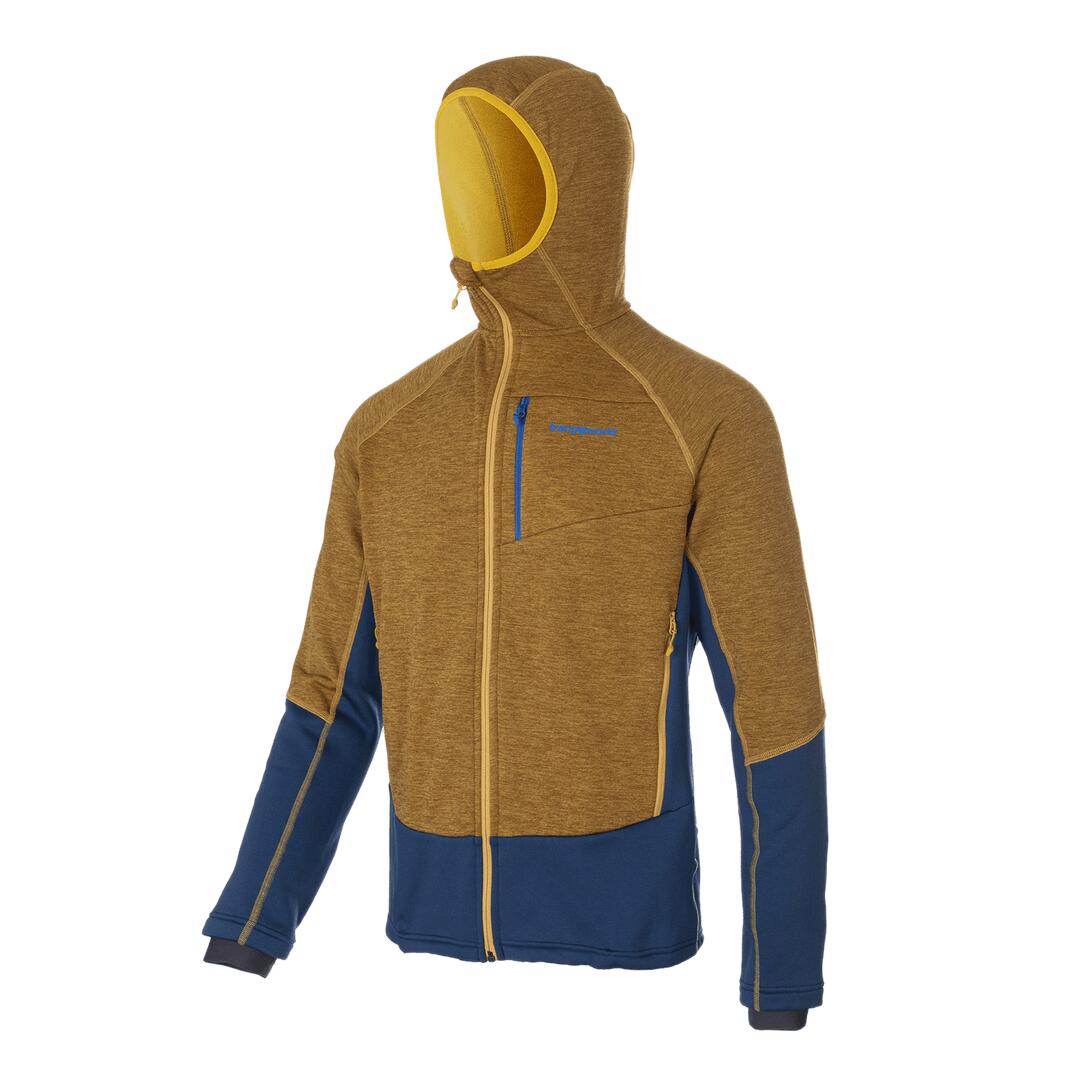 TRANGOWORLD Forro polar para Hombre Trangoworld Calabre Amarillo/Azul/Gris