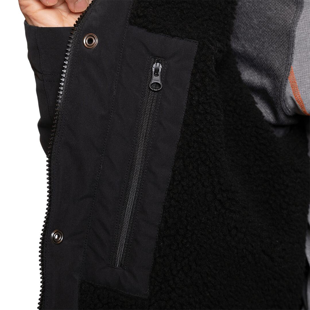 Parka para Hombre Trangoworld Baden termic Negro/Negro Impermeable 7/7