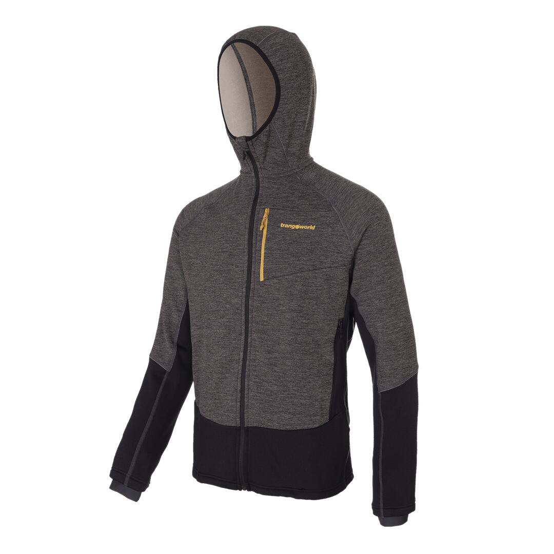 TRANGOWORLD Forro polar para Hombre Trangoworld Calabre Negro/Gris