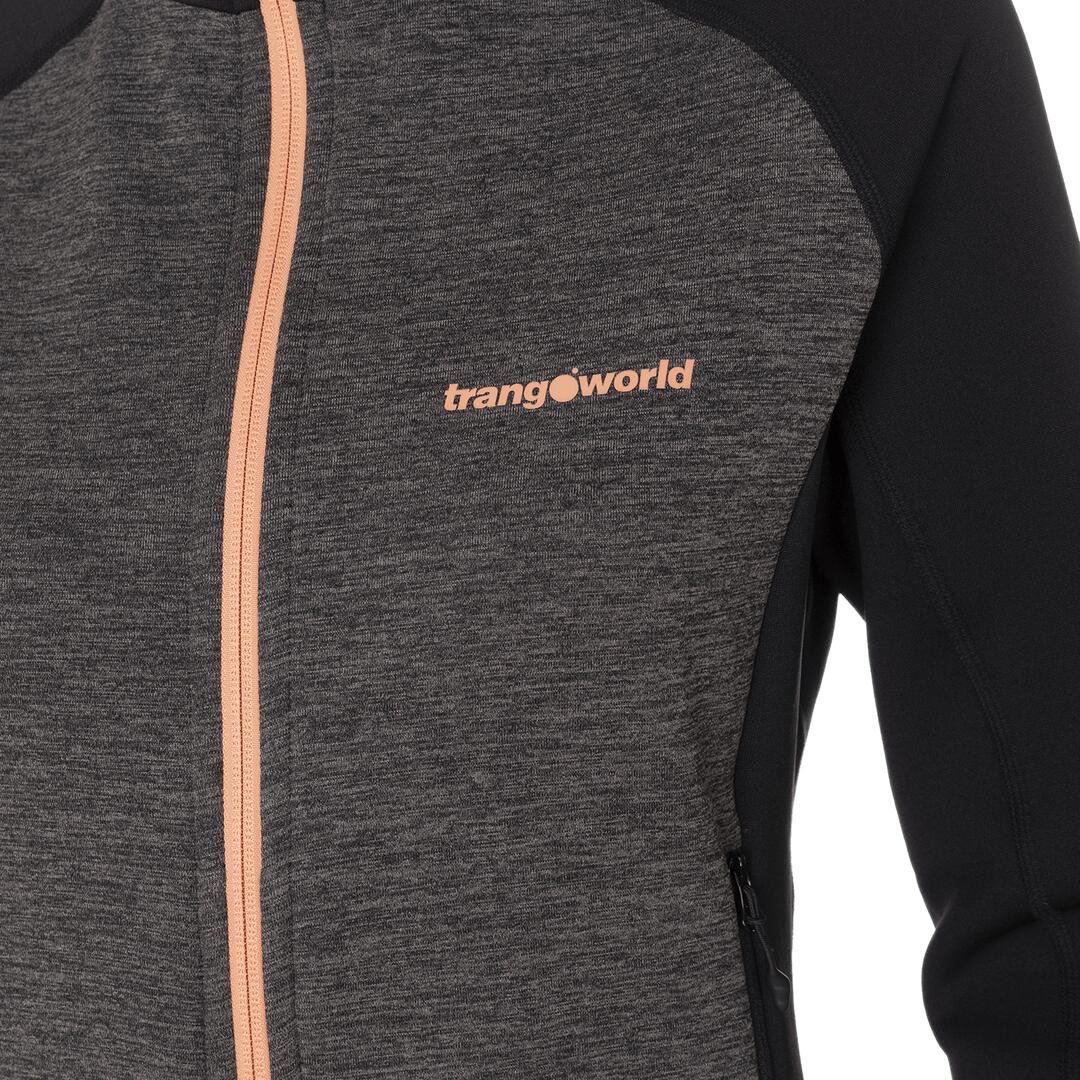 Forro polar para Mujer Trangoworld Polset Negro/Gris 2/7
