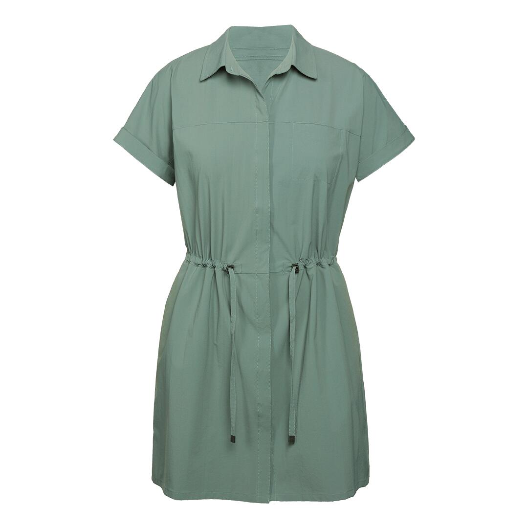 TRANGOWORLD Vestido para Mujer Trangoworld Odina Verde protección UV+50