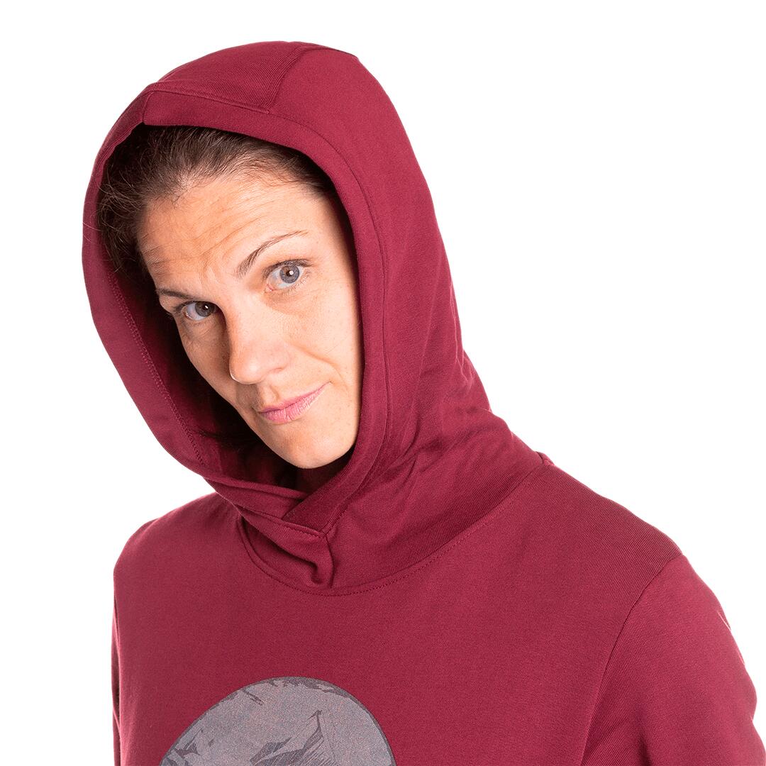 Sudadera para Mujer Trangoworld Molo Rojo 7/7