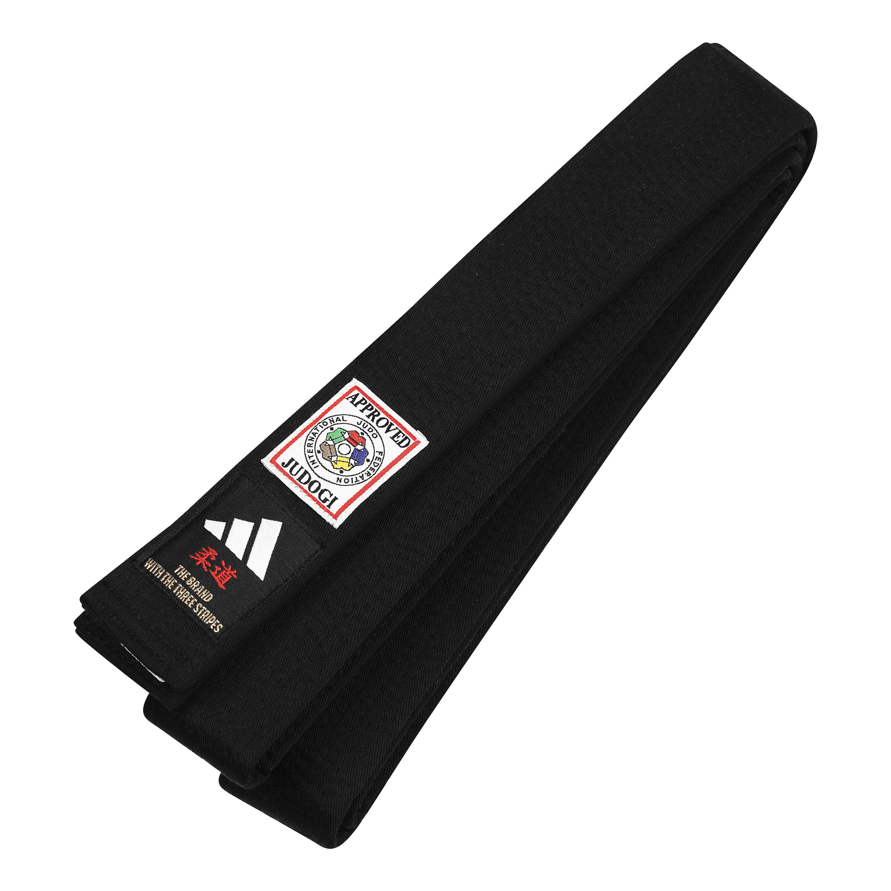 Ceinture Judo avec logo en couleur adidas IJF 2/3