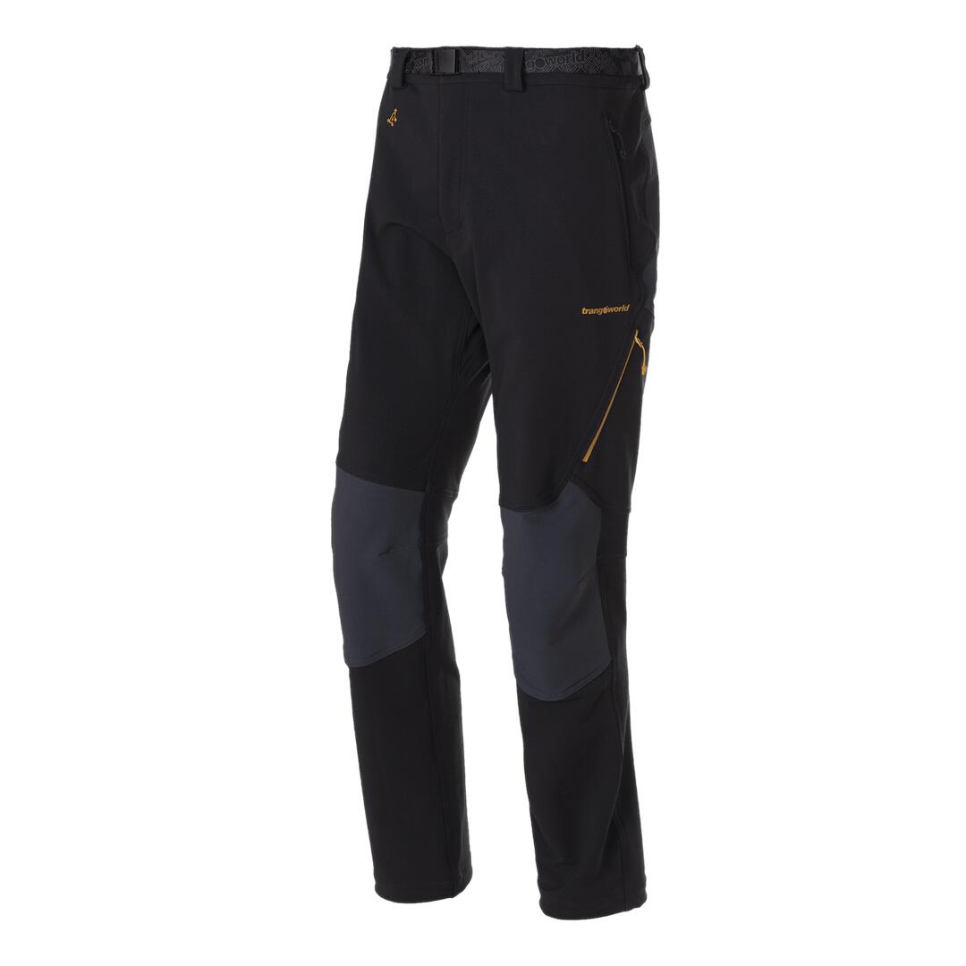 TRANGOWORLD Pantalón para Hombre Trangoworld Rovek dr Negro/Gris protección UV+30