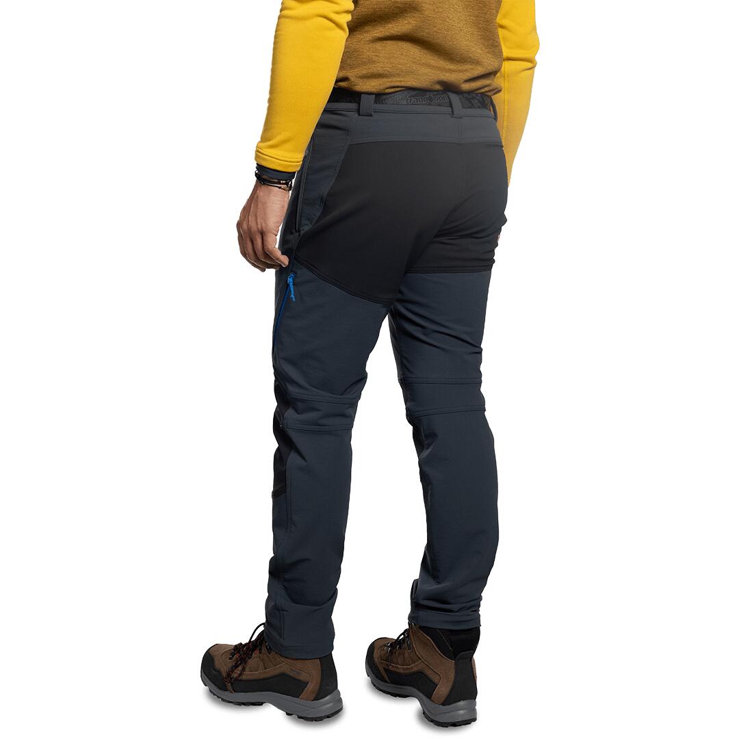 Pantalón para Hombre Trangoworld Rovek dr Gris/Negro protección UV+30 5/7