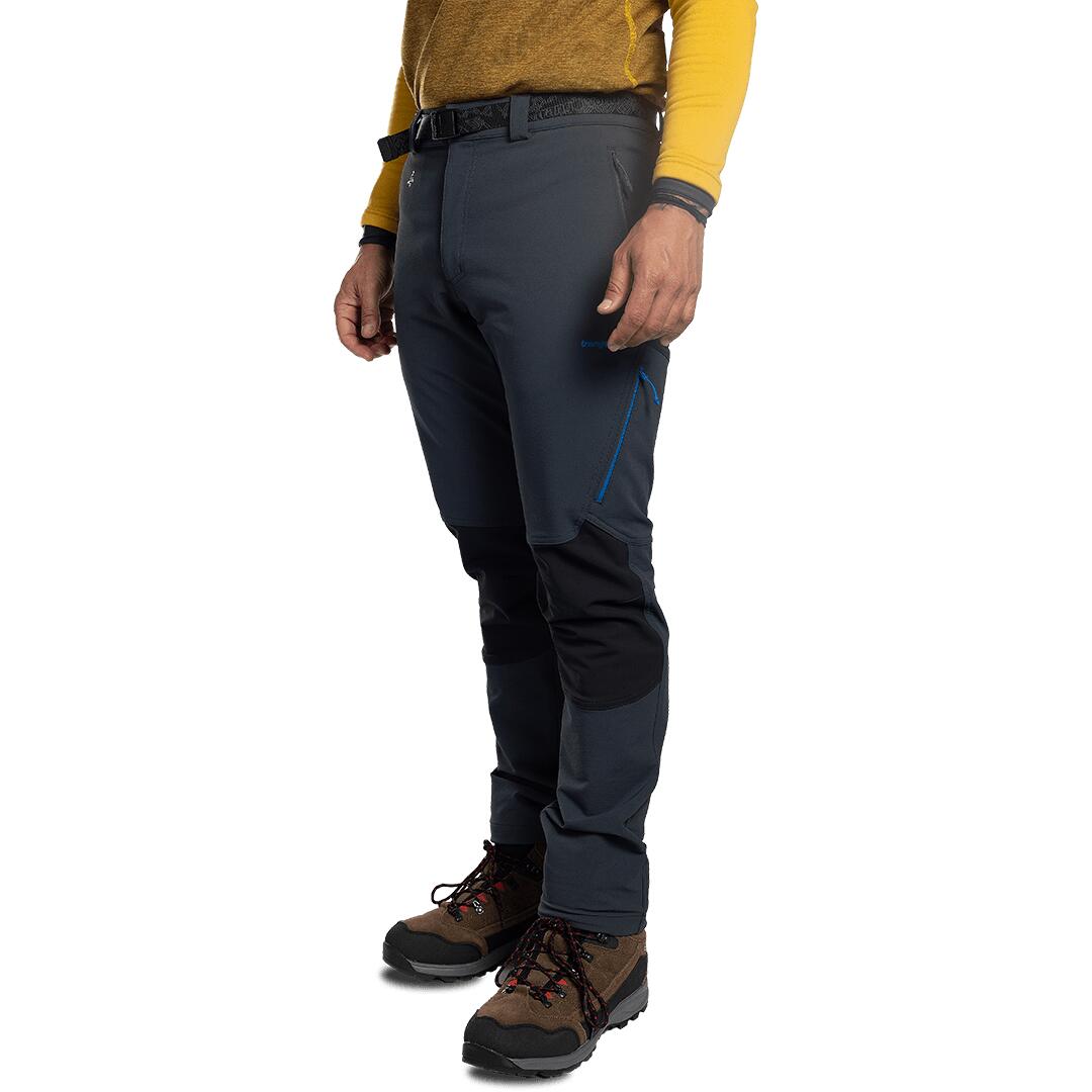 Pantalón para Hombre Trangoworld Rovek dr Gris/Negro protección UV+30 4/7