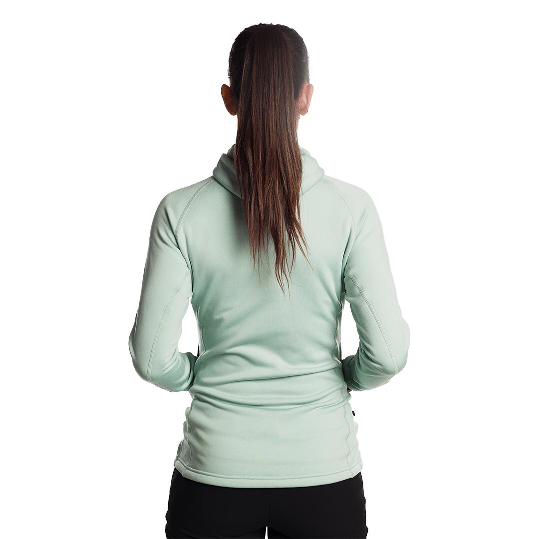 Forro polar para Mujer Trangoworld Polset Verde/Verde/Gris 4/7