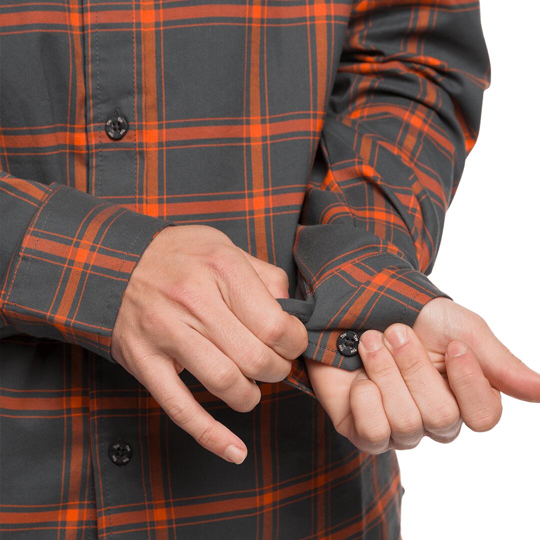 Camisa mangas largas para Hombre Trangoworld Zernez Gris 7/7