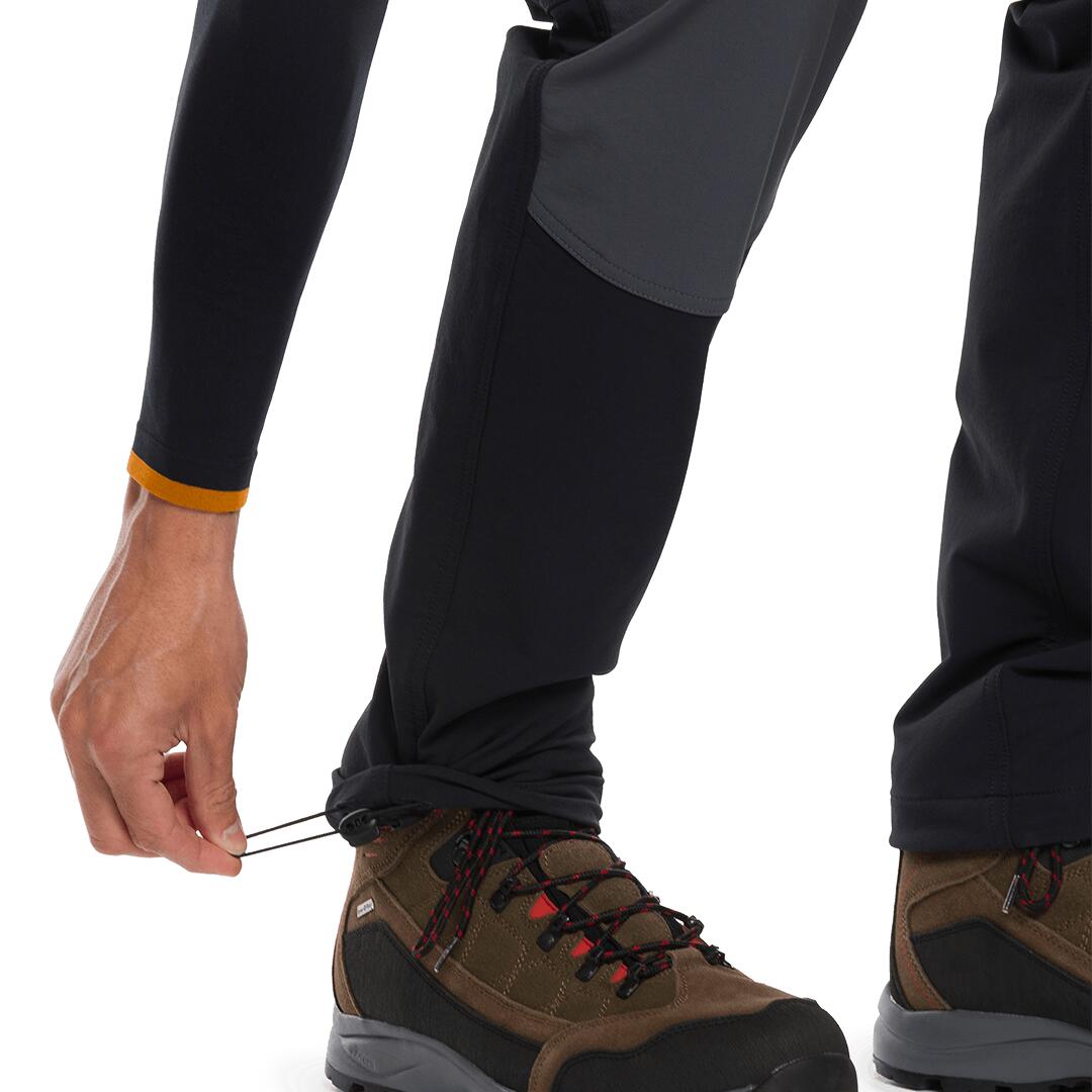 Pantalón para Hombre Trangoworld Rovek dr Negro/Gris protección UV+30 7/7