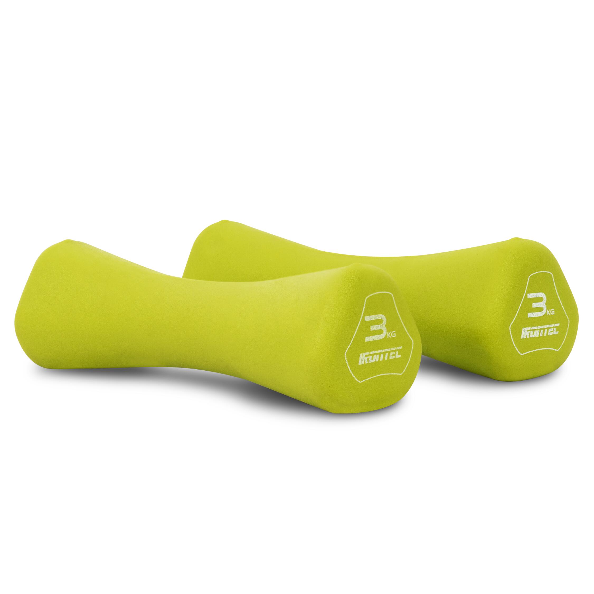 Neoprene Dumbbell 3KG x 2 - IRONTEC
