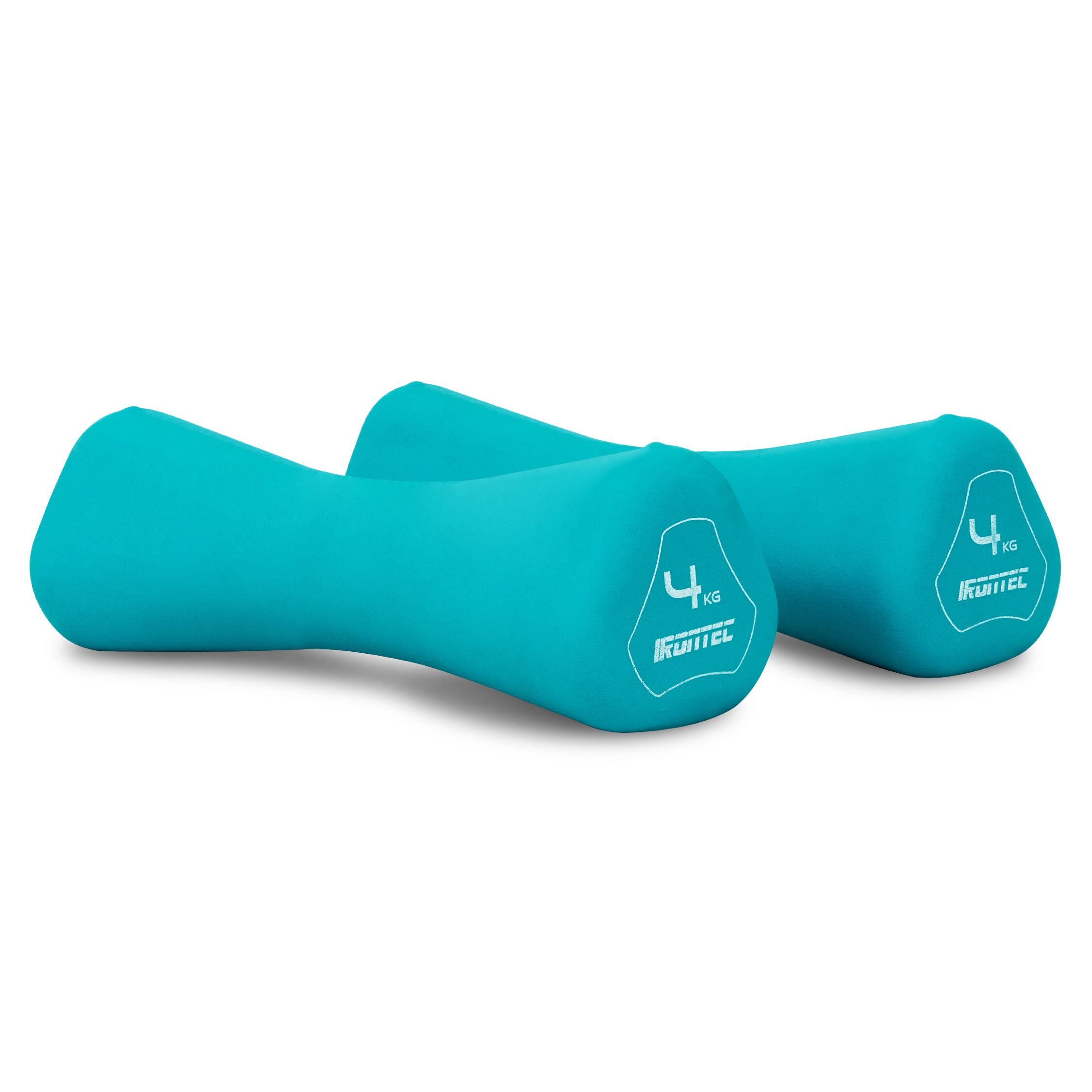 Neoprene Dumbbell 4KG x 2 - IRONTEC