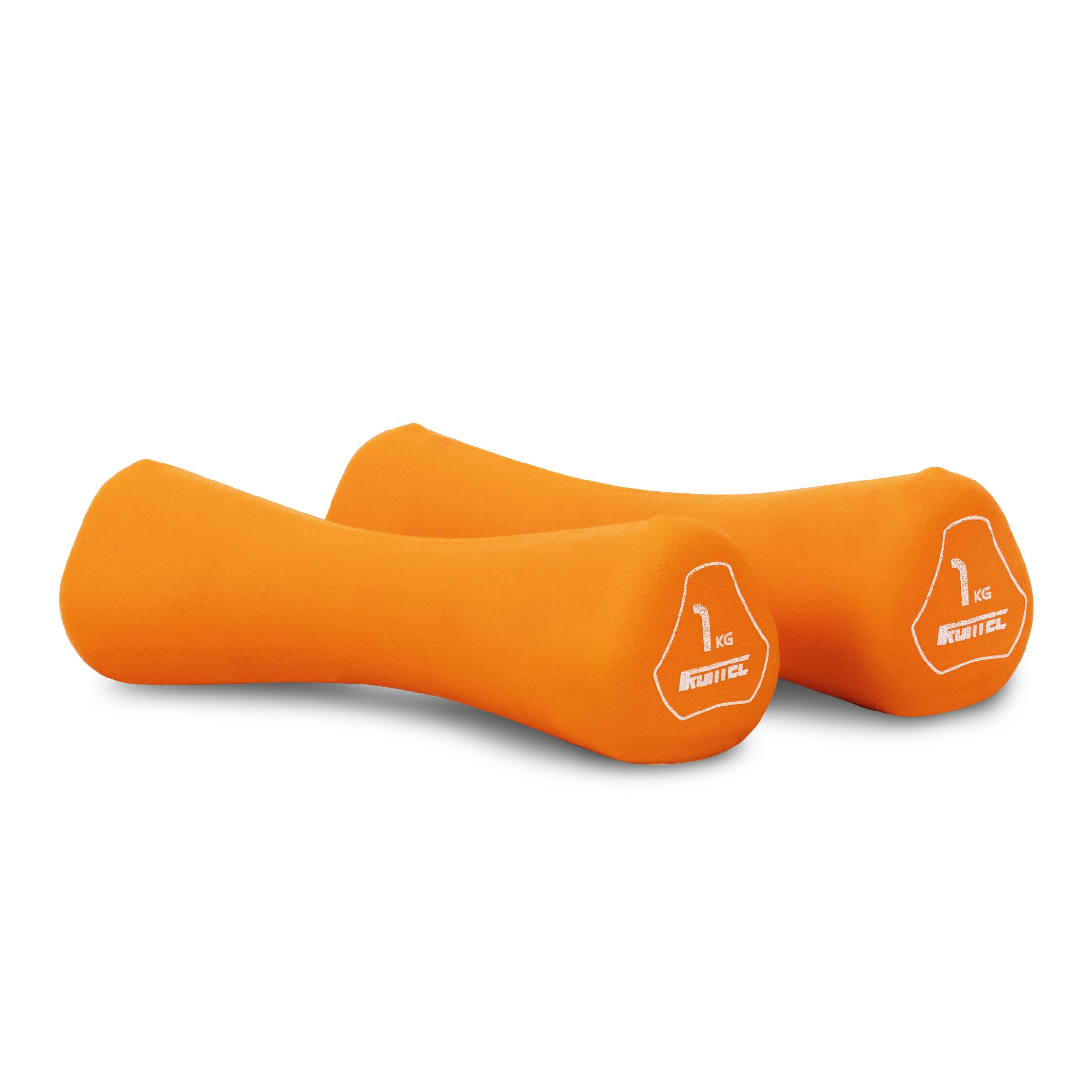 Neoprene Dumbbell 1KG x 2 - IRONTEC