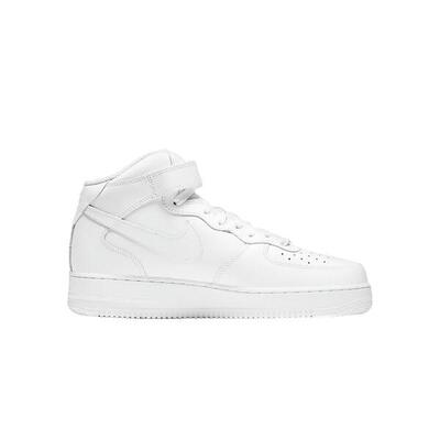 Schoenen nike air force 1 mid '07 wit