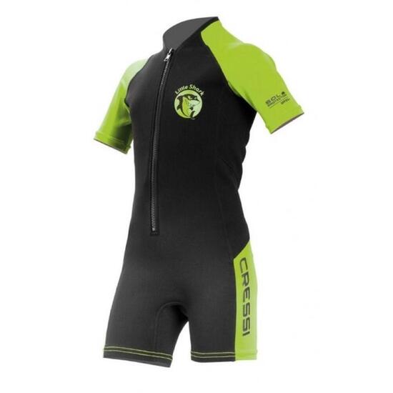 Pianka neoprenowa dziecięca Cressi Little Shark Jr Lime 3/4