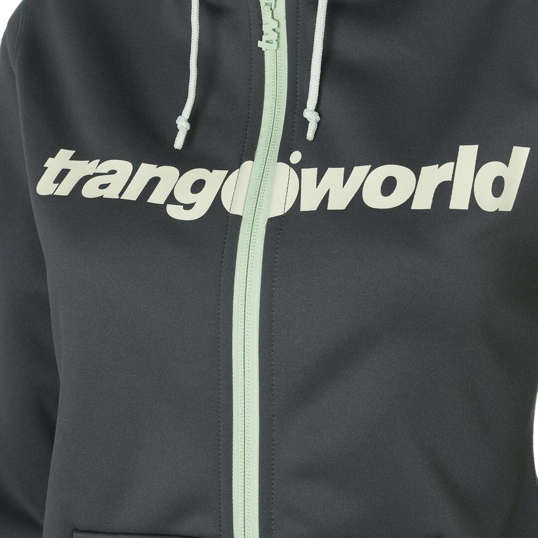 Sudadera con cremallera para Mujer Trangoworld Liena Verde/Verde 2/6
