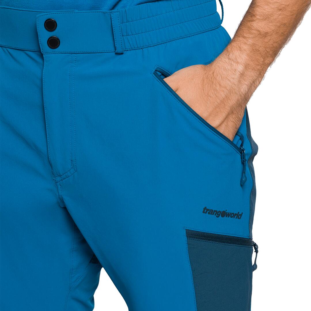 Pantalón para Hombre Trangoworld Malmo df Azul/Azul protección UV+30 4/5