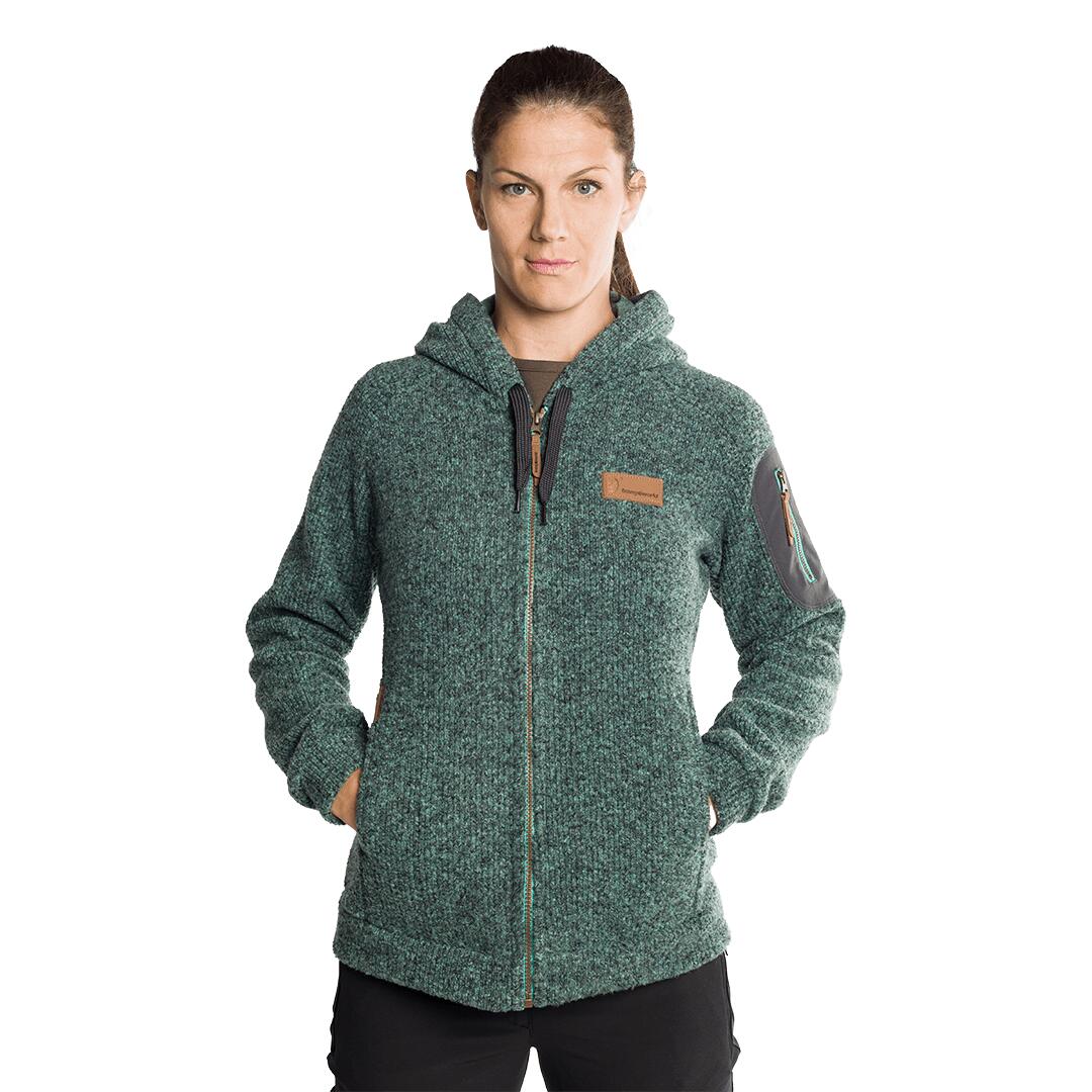 Forro polar para Mujer Trangoworld Gower Verde 3/7