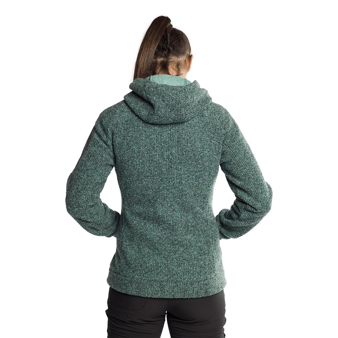 Forro polar para Mujer Trangoworld Gower Verde 4/7
