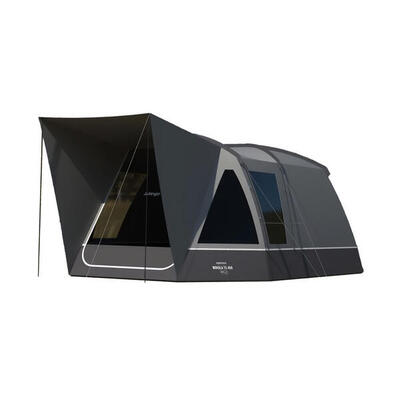 Familietent mokala tc 450 campingtunneltent 4-persoons vestibule katoen