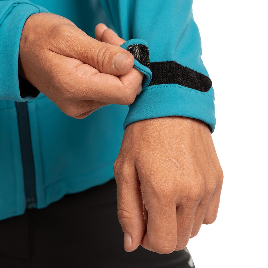 Softshell para Mujer Trangoworld Softgate woman Azul/Verde 7/7