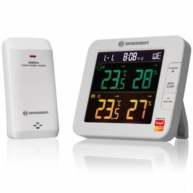 BRESSER Termometro e igrometro intelligenti Temperatura e umidità regolatore