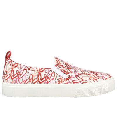 Zapatillas Mujer Skechers Poppy Drippin Love Blanco