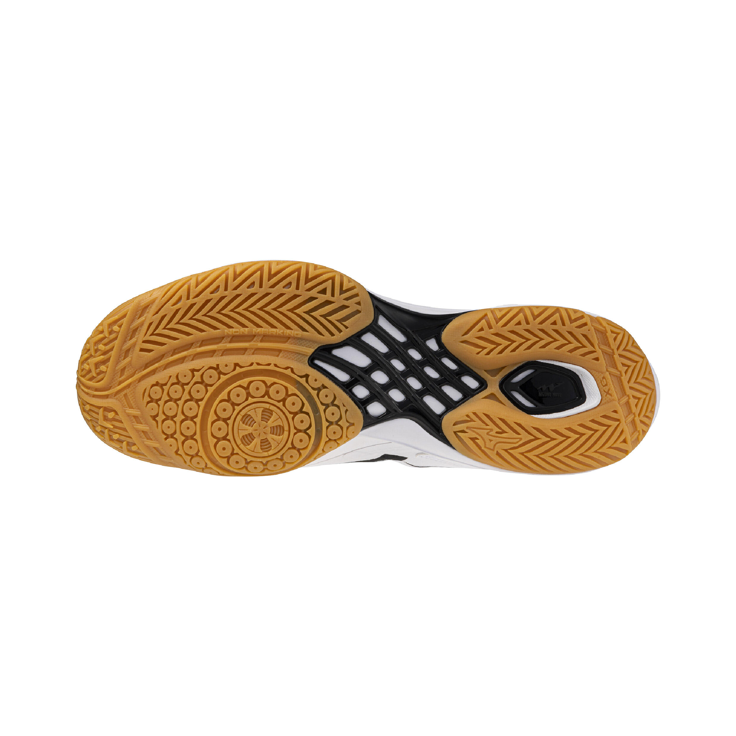 トリプル60 ウッドグレイン ホワイトカーボン wavy 可能 Badminton Shoe Wave Claw 3 (White/Black) [Unisex] (25SS)