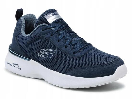 Buty Damskie Skechers Dynamight Granatowe Lekkie Sportowe