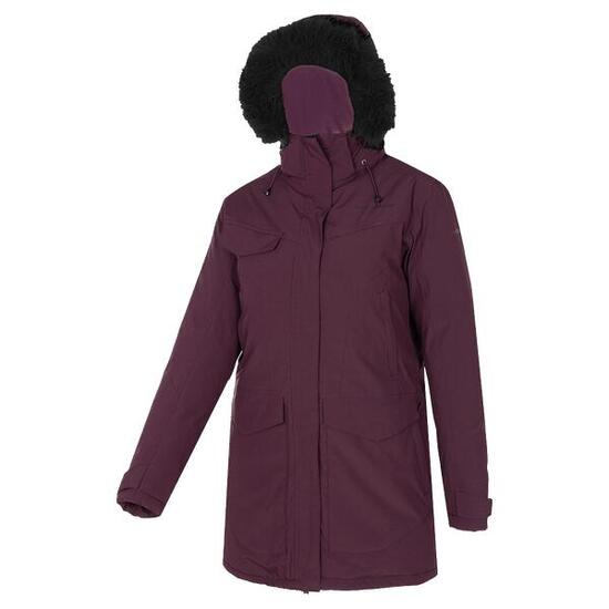 Chaqueta para Mujer Trangoworld Arvika termic Marrón/Negro Impermeable