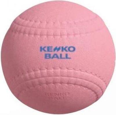 Honkbal bal - play catch - hp1 extra zachte honkbal - rubber - jeugd (roze)