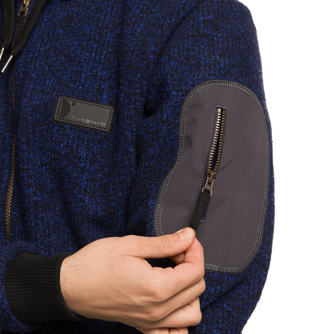 Forro polar para Hombre Trangoworld Tindaya st Azul/Gris 7/7