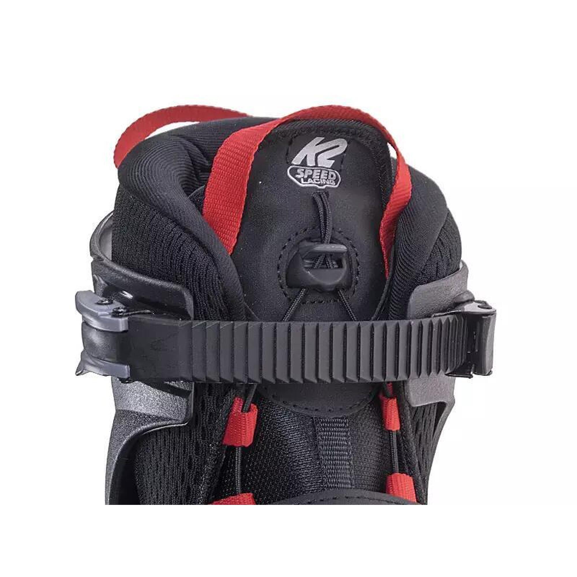 K2 F.I.T 84 Pro Inline Role - Negru/Roșu - 40