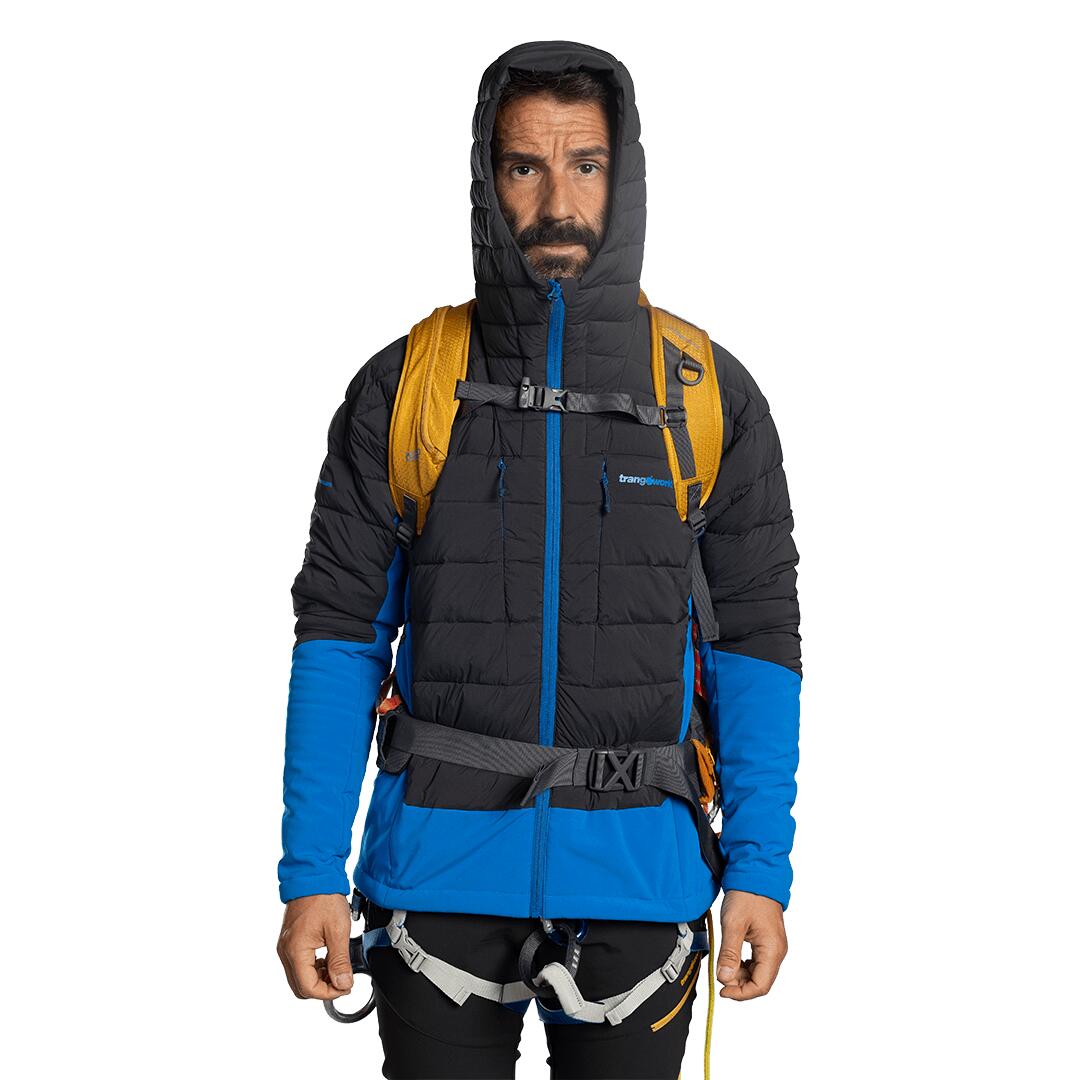 Chaqueta acolchada para Hombre Trangoworld Beraldi kb Negro/Azul 3/7