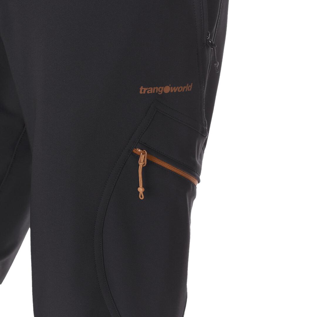 Pantalón para Hombre Trangoworld Peyreget dr Negro/Naranja 2/6