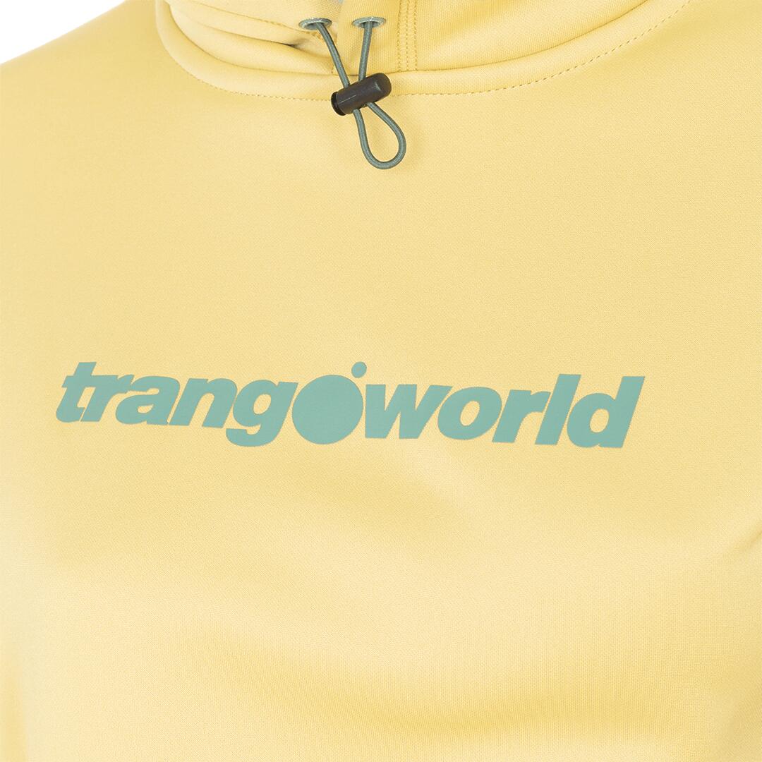 Sudadera para Mujer Trangoworld Poppi Marrón/Verde 2/6