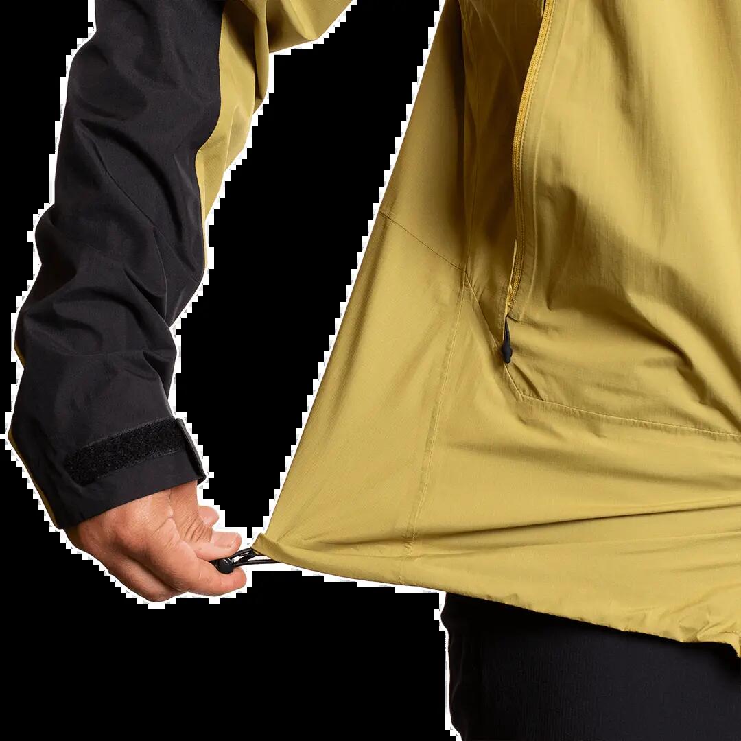 Chaqueta para Hombre Trangoworld Kilimanjaro Marrón/Gris/Negro Impermeable 7/7