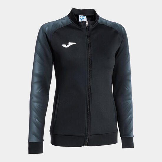 Chaqueta Running Mujer Joma Elite XI Negro