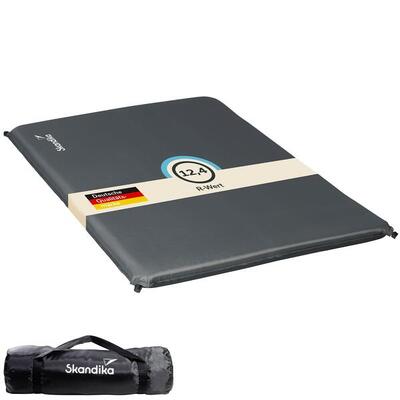 Zelfopblazend slaapmat easy double- 2 persoon - 10 cm dik