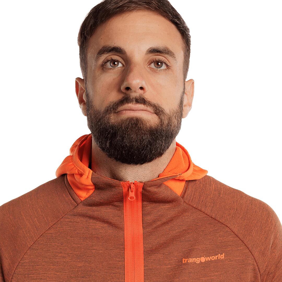 Forro polar para Hombre Trangoworld Thorne Naranja 6/7