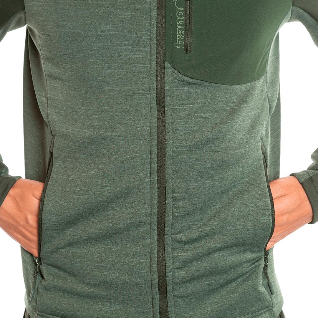 Forro polar para Hombre Trangoworld Brighton Verde/Verde 7/7