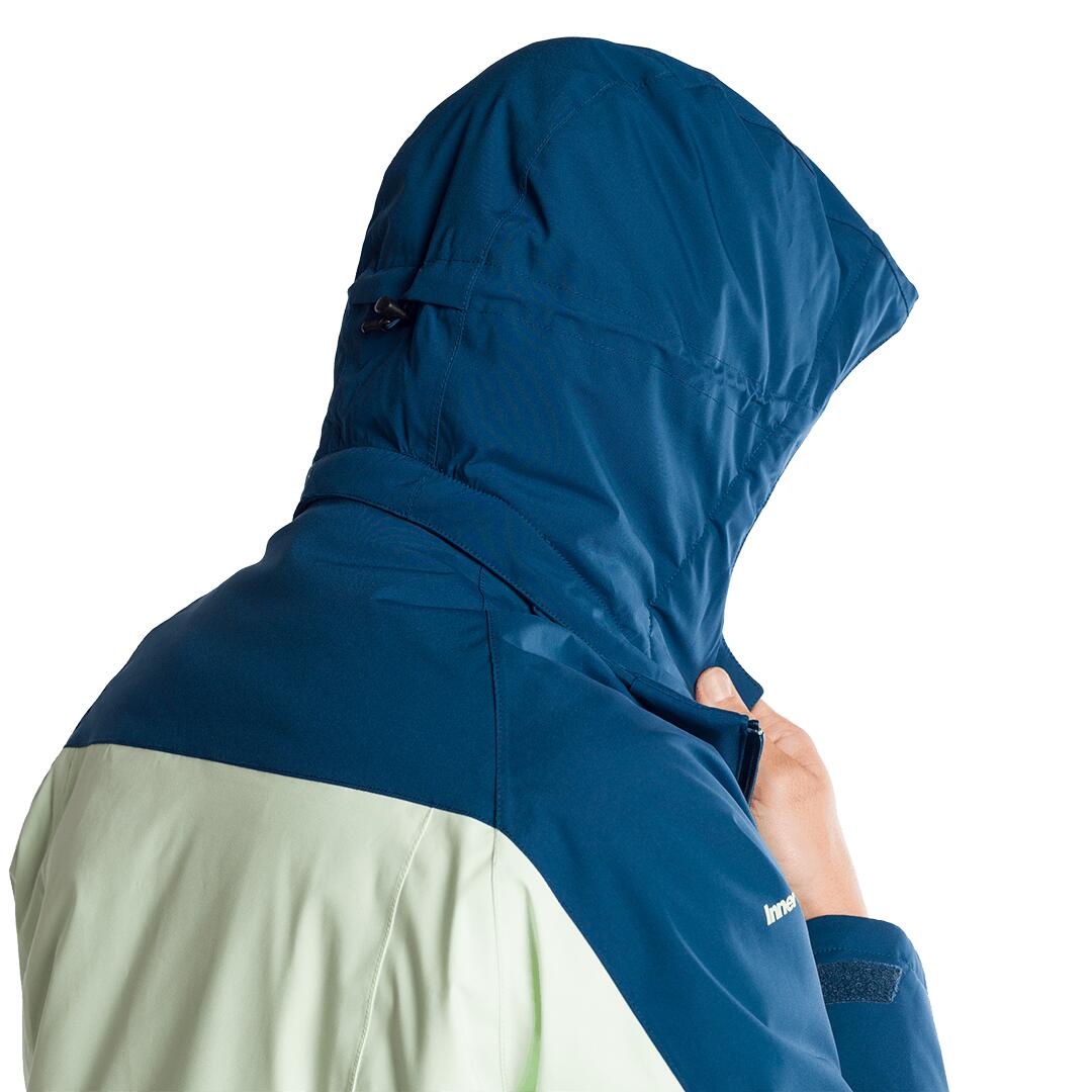 Chaqueta acolchada para Mujer Trangoworld Bodo termic vd Azul/Verde Impermeable 5/7