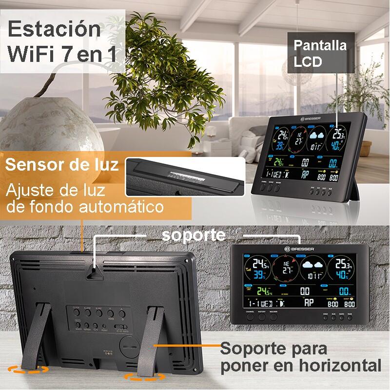 BRESSER WLAN ClearView weerstation met 7-in-1 Profi-sensor 3/7