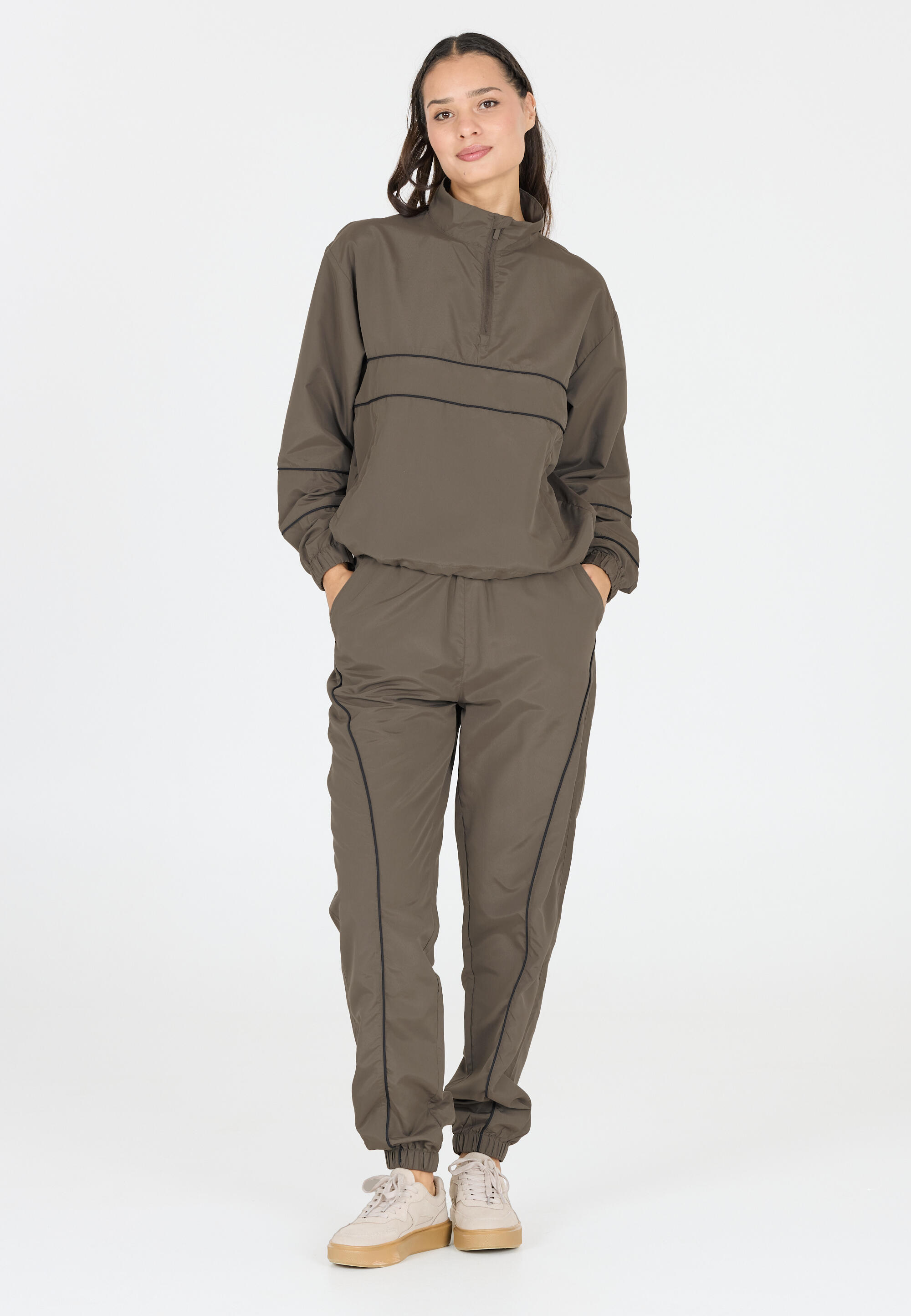 Giacca mezza zip donna Athlecia Arilay 4/5