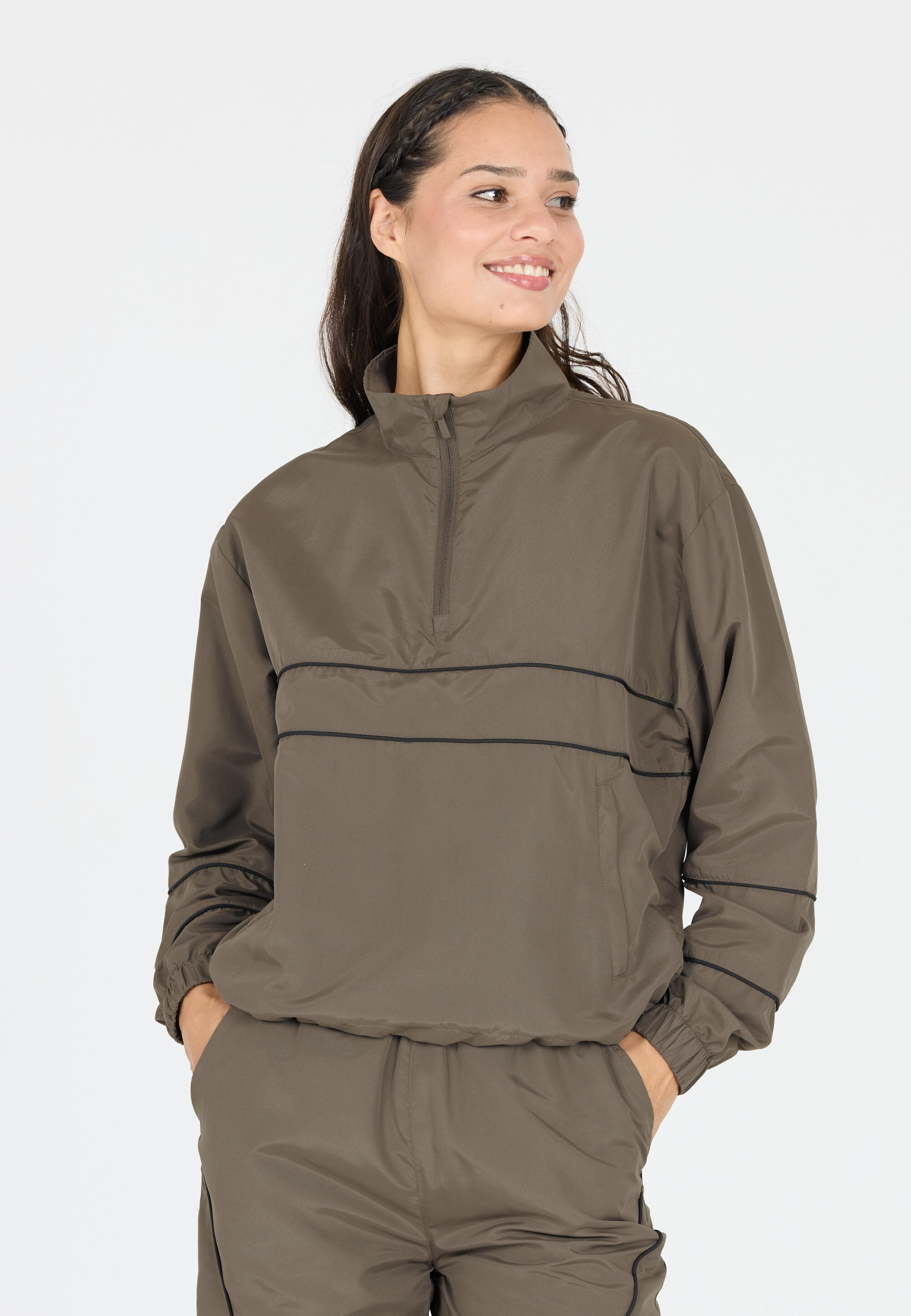 Giacca mezza zip donna Athlecia Arilay 5/5