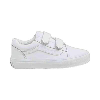Zapatillas Niño Vans Old Skool V Classic Tumble Negro