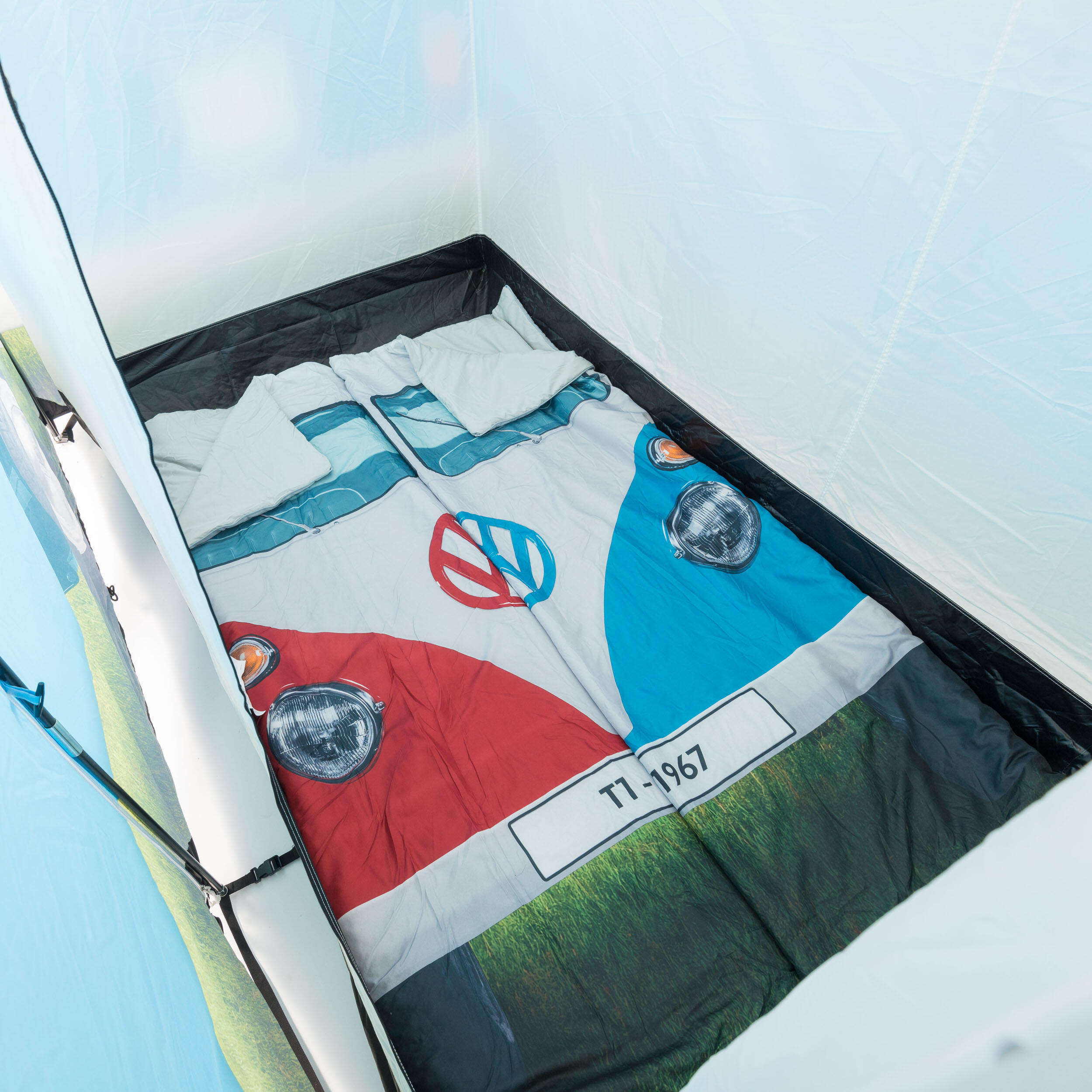 VW Kids Campervan Tent, Camping , Red 5/6