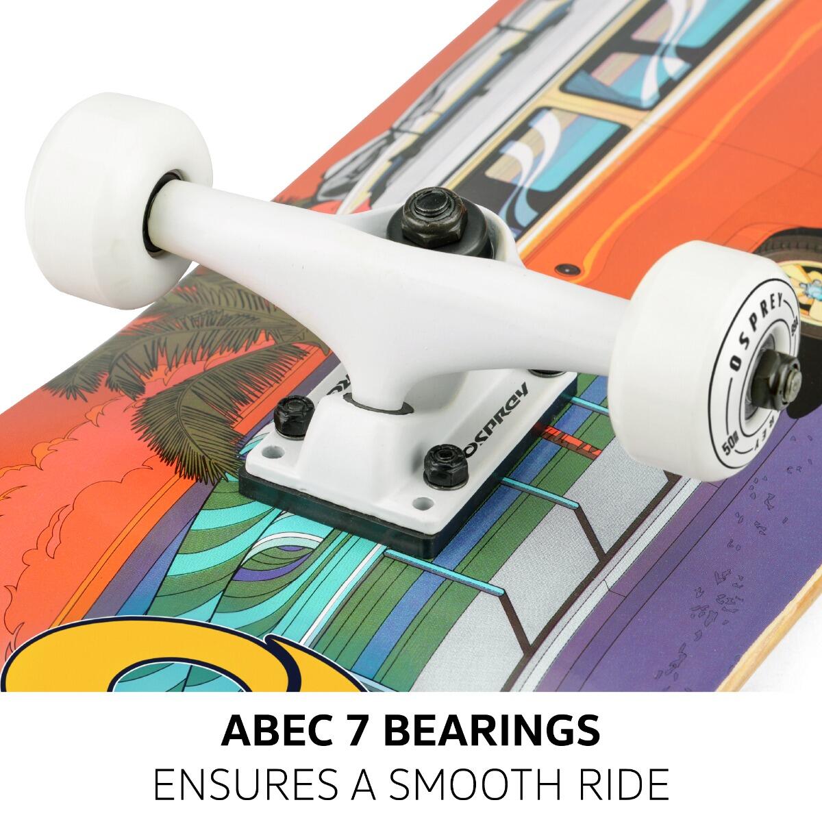 Osprey VW Double Kick Sunset Skateboard | Skateboards 4/6
